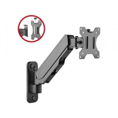 SIIG Aluminum Gas Spring Monitor Wall Mount - (CE-MT2K12-S1)