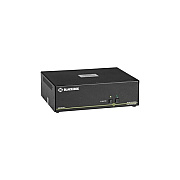 Black Box Secure Kvm Switch, Niap 3.0 Certified-2-port, Dual-monitor, Dvi-i, Ps2, Usb Hid, Audio, Gsa, Taa If Outside Tape Is Not Broken (SS2PDHDVIU)