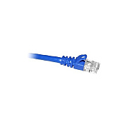 Enet Solutions Cat6 1ft Booted Snagless Cable Blue Taa (C6BL1ENT)