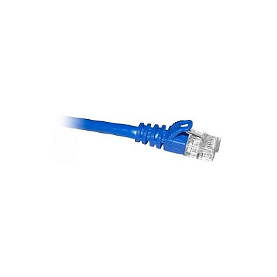 Enet Solutions Cat6 15ft Booted Snagless Cable Blue Taa (C6BL15ENT)
