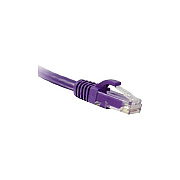 Enet Solutions Cat6 1ft Booted Snagless Cable Purple Ta (C6PR1ENT)