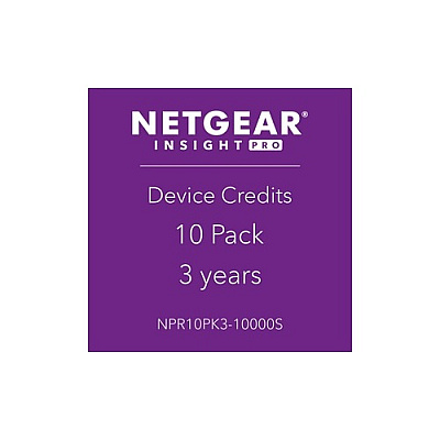 NETGEAR Insight Pro 10 Pack 3 Year (NPR10PK310000S)