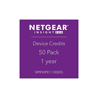 NETGEAR Insight Pro 50 Pack 1 Year (NPR50PK110000S)