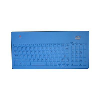 Key Source International Compact,backlit Usb Medical Kbd (1801SXBLUE)