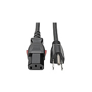 Tripp Lite Power Cord 5-15p To Locking C13 10a 1ft (P006L01)