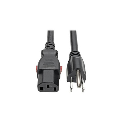 Tripp Lite Power Cord 5-15p Locking C13 M/f 15a 2ft (P007L02)
