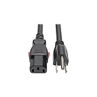 Tripp Lite Power Cord 5-15p Locking C13 M/f 15a 6ft (P007L06)