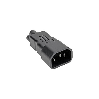 Tripp Lite Iec C14 To Iec C5 Power Cord Adapter Dow (P014000)