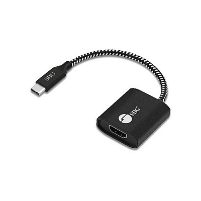 SIIG Usb-c To Hdmi Adapter With Pd 60w (CBTC0811S1)