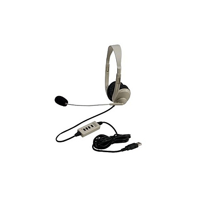 Ergoguys Califone Stereo Multimedia Usb Headset (3064USB)