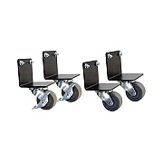Leviton Caster Mtg Kit, Swing-out Wall Cab (SWMCASKT)