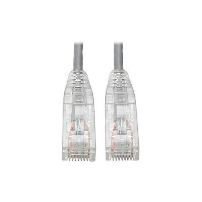 Tripp Lite Cat6 Gigabit Snagless Utp Slim Gray 3ft (N201S03GY)