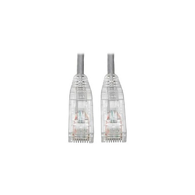Tripp Lite Cat6 Gigabit Snagless Slim Gray 6in (N201S6NGY)
