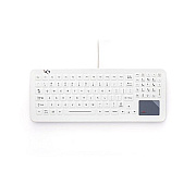 Ikey Cleanable Sealed Medical Keyboard (SLK102TPFLGRYUSB)