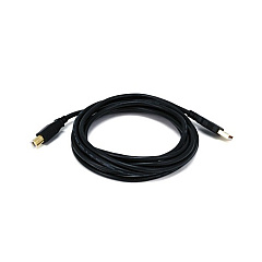 Monoprice Usb 2.0 A M To B M 28/24awg Cable 10ft (5439)
