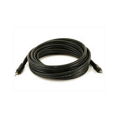 Monoprice Stereo M To Stereo M Cable 15ft - Black (5579)