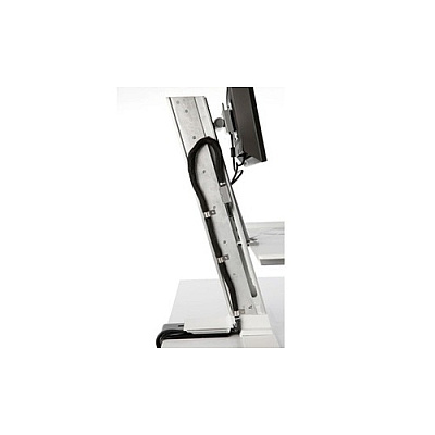Humanscale Quickstand-dual Mtr, Standing Base (wht) (QSWW30FHD)