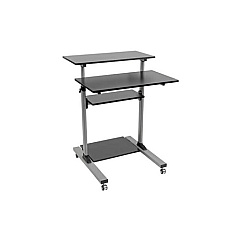 Tripp Lite Rolling Standing Desk Mobile Workstation (WWSSRC)