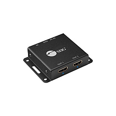 SIIG 1x2 Mini Hdmi Splitter Scaling 4k60 (CEH23K11S1)