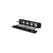Leviton Horizontal Cble Mgr Sngl Sided Cvr 2ru B (SHMC2RU)