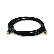 Monoprice Rg6 Coaxial Cable W F Type 6ft - Black (3031)