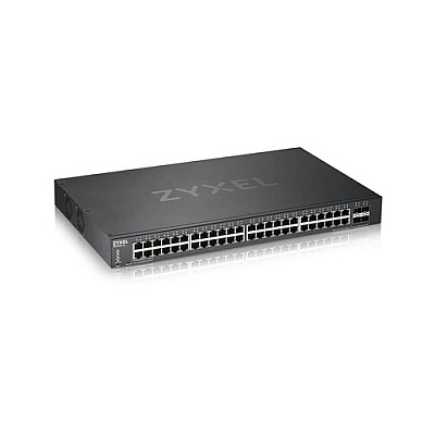 Zyxel Xgs1930-52 - Hybrid Nebulaflex 48 Port Gbe L2 Web Managed Switch + 4 Sfp+ 10g Fiber Ports (52 Total Ports) (XGS193052)