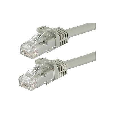 Monoprice Flexboot Cat6 24awg Cable_ 25ft Gray (11295)