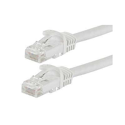 Monoprice Cat6 Utp Cable_ 7ft White (11392)