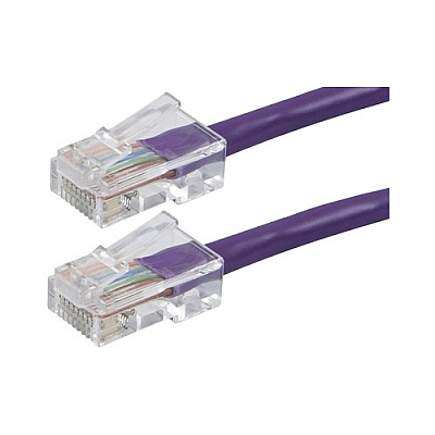 Monoprice Cat6 Utp Patch Cable_ 6-inch Purple (13223)