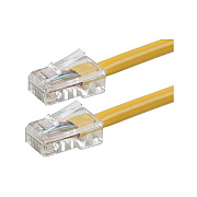 Monoprice Cat6 Utp Patch Cable_ 1ft Yellow (13241)