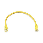 Monoprice Cat5e 24awg Utp Patch Cable_ 1ft Yellow (2129)