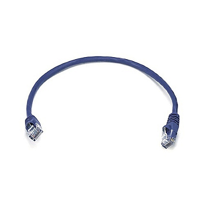 Monoprice Cat5e 24awg Utp Patch Cable_ 1ft Purple (2131)