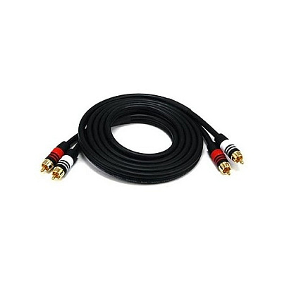 Monoprice Rca2 Plug/2 Rca Plug M/m Cable 6ft (2864)
