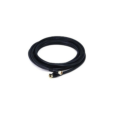 Monoprice Rg6 75ohm_cl2 Coax W F Type 12ft - Blk (3032)