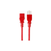 Monoprice 2ft 18awg Red Power Cord Cable (33558)