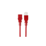 Monoprice 3ft 18awg Red Power Cord Cable (33564)