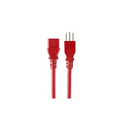 Monoprice 3ft 18awg Red Power Cord Cable (33564)