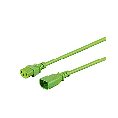 Monoprice 6ft 18awg Green Power Cord (33603)
