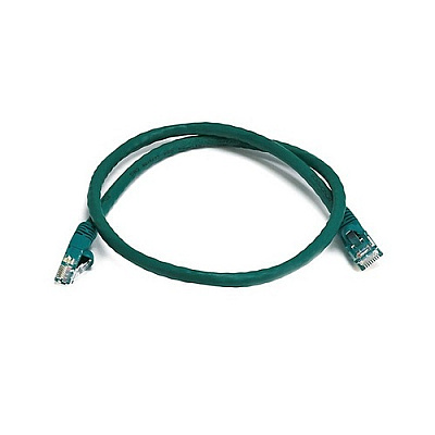 Monoprice Cat5e 24awg Utp Patch Cable_ 2ft Green (3369)