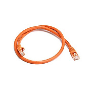 Monoprice Cat5e 24awg Utp Patch Cable_ 2ft Orange (3370)
