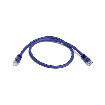 Monoprice Cat5e 24awg Utp Patch Cable_ 2ft Purple (3371)