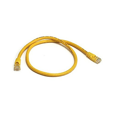 Monoprice Cat6 Utp Cable_ 2ft Yellow (3425)