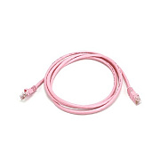 Monoprice Cat5e 24awg Utp Patch Cable_ 5ft Pink (3712)