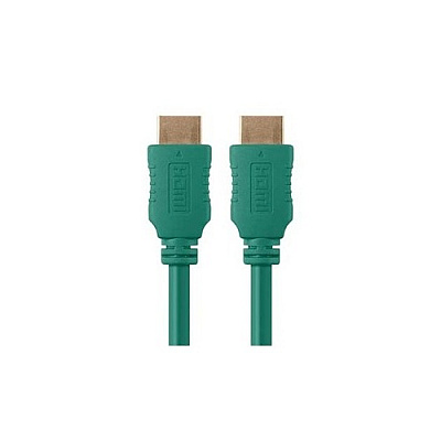 Monoprice High Speed Hdmi Cable_ 3ft Green (3950)