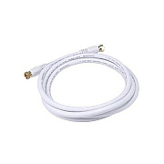 Monoprice Rg6 Coax Cable With F Type 6ft - White (4058)
