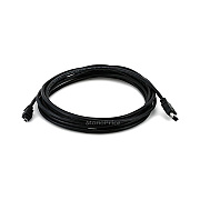 Monoprice Ieee-1394 Dv Cable 6p-4p M/m-15ft Blk (41)