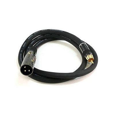 Monoprice Xlr Male To Rca Male 16awg Cable 3ft (4776)