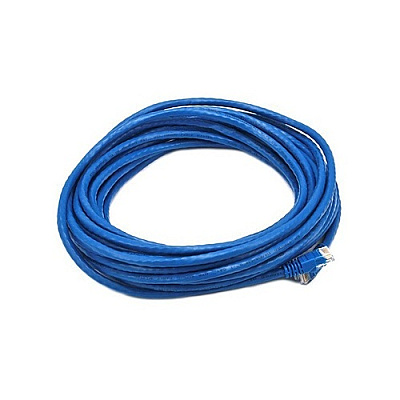 Monoprice Cat5e Patch Cable_ 30ft Blue (4900)