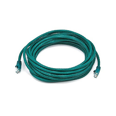 Monoprice Cat5e Patch Cable_ 20ft Green (4986)