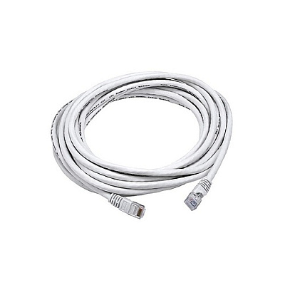 Monoprice Cat5e Patch Cable_ 20ft White (4991)
